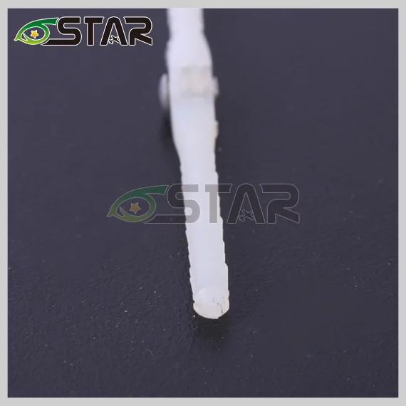 10 штук/лот 6-звездочных суперлегких шарниров на штифте и круглых петель D2.5 x L43мм D4.5XL67мм для газовых/нитро самолетов. Бесплатная доставка.