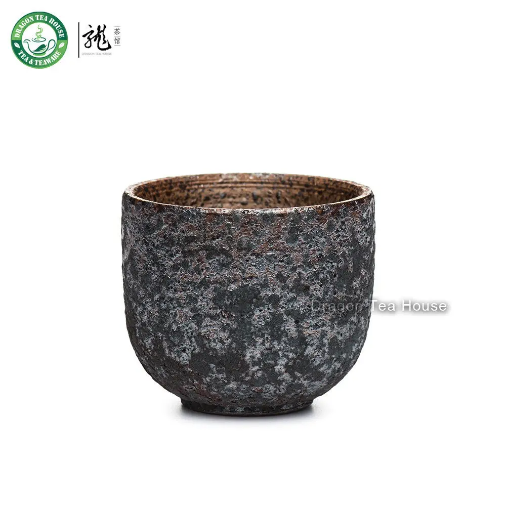 Керамическая чайная чашка ручной работы из дерева китайский кунг фу 60 мл 2 02