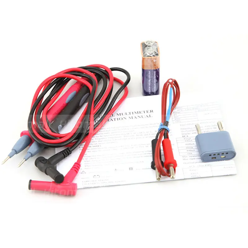 Профессиональный True RMS Авто диапазон 4000 отсчетов Сопротивление Емкость Частота