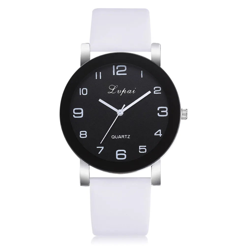 

Fashion Lvpai Women's Casual Quartz Leather Band Watch Analog Wrist Watch Valentine Gift Crystal Stainless Steel