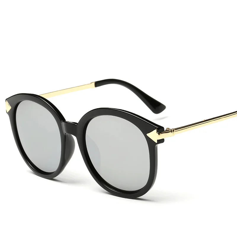 

LONSY New 2017 Fashion Coating Sunglasses Women Brand Designer Vintage Gafas Round Glasses Retro Sun Glasses Men Oculos De Sol