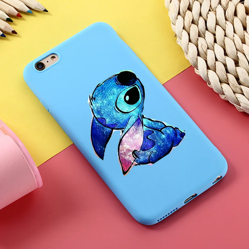 blue-2637 Милые Мультяшные цветные силиконовые мягкие чехлы из ТПУ для телефонов iPhone5 5S se 6 6p 6s 7 8 Plus X XR Xs Max 11 11pro 11proMAX - Цвет: blue-2637