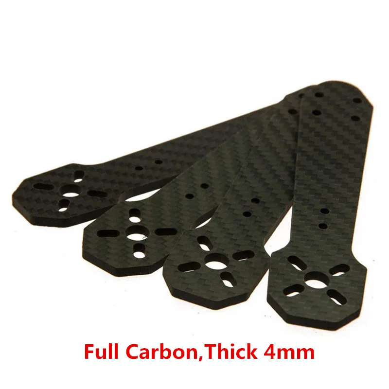 DIY Mini 3K 4 мм рамка из углеродного волокна CF Arm для FPV ZMR250 QAV250 Quadcopter Quad Racing FPV|carbon fiber