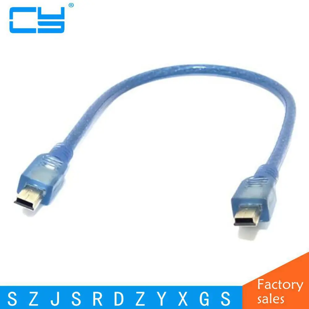 5 контактный мини USB кабель с разъемом Папа папа M/M удлинитель передачи данных