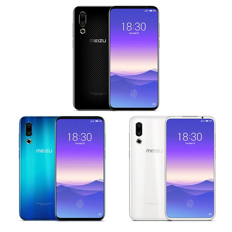 Оригинальный Meizu 16 s 8GB 128GB Смартфон Snapdragon 855 6 15 &quotFHD + AMOLED 48MP двойная камера AI