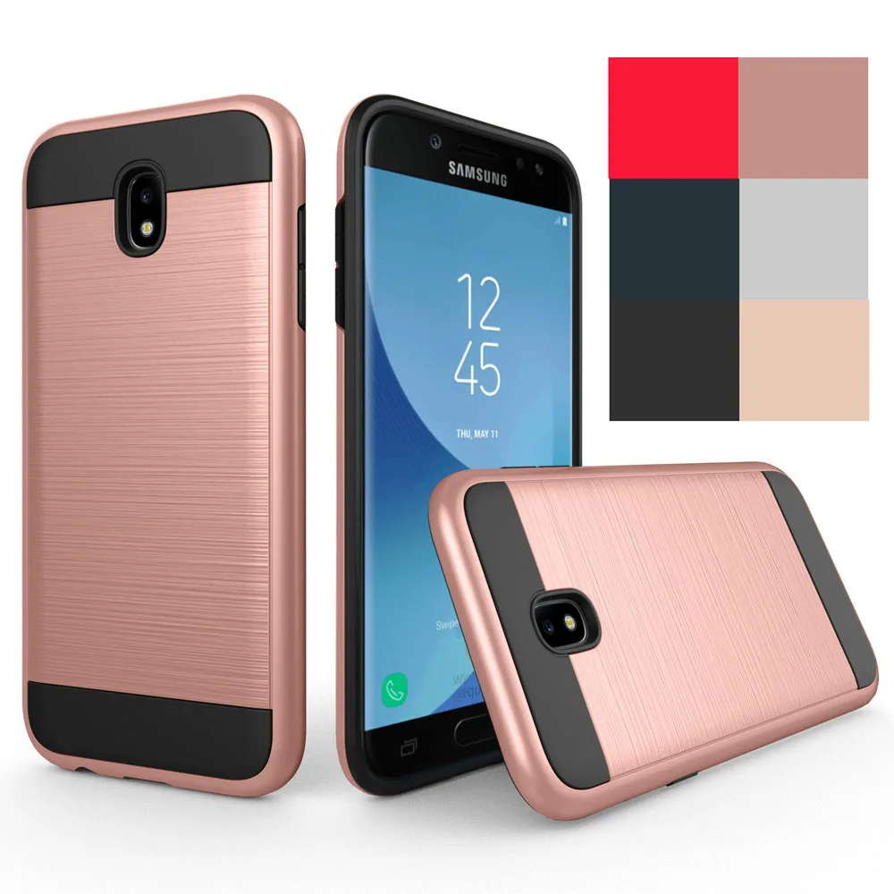 2в1 матовый защитный чехол противоударный для Samsung Galaxy J3 2018/J3 REACH/Eclipse 2/Orbit/Amp Prime 3/Sol
