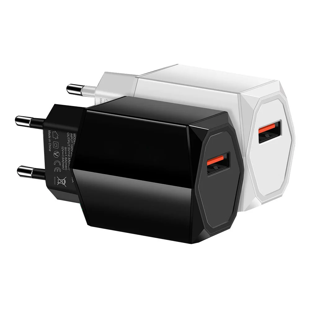AMEEC EU Multi USB Charger 5V 2.4A Mobile Phone Chargers Quick Charge 2 Port Adapter Wall AC Desktop Power Adaptors | Мобильные