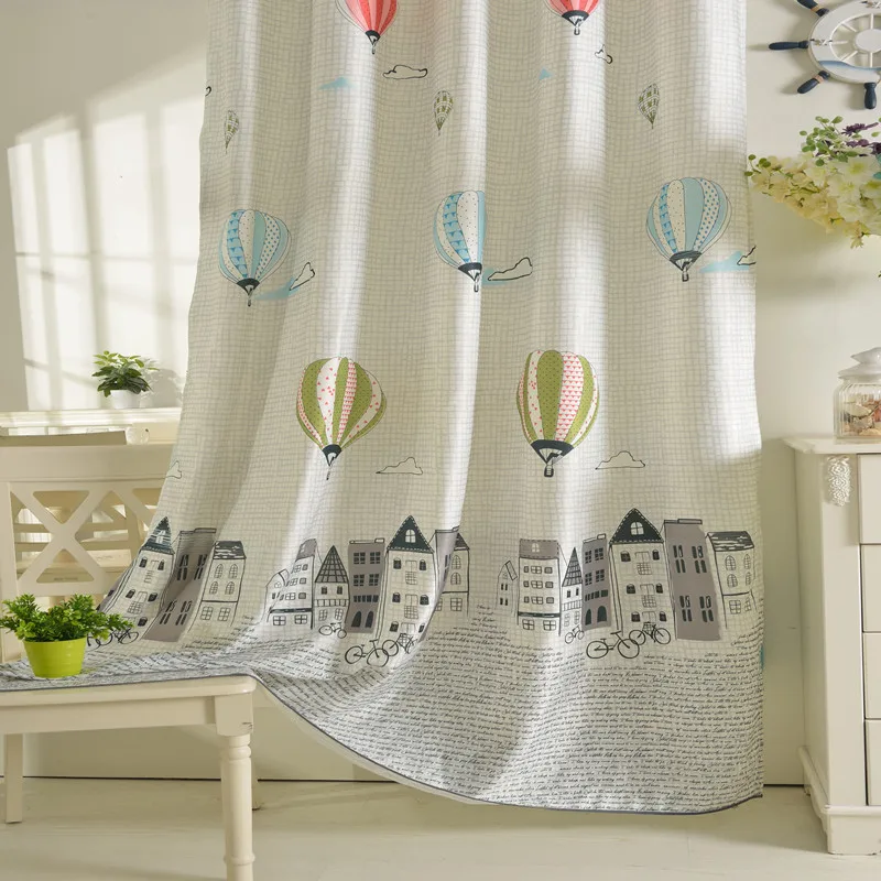 Занавески для детской комнаты мальчиков и девочек спальни гостиной