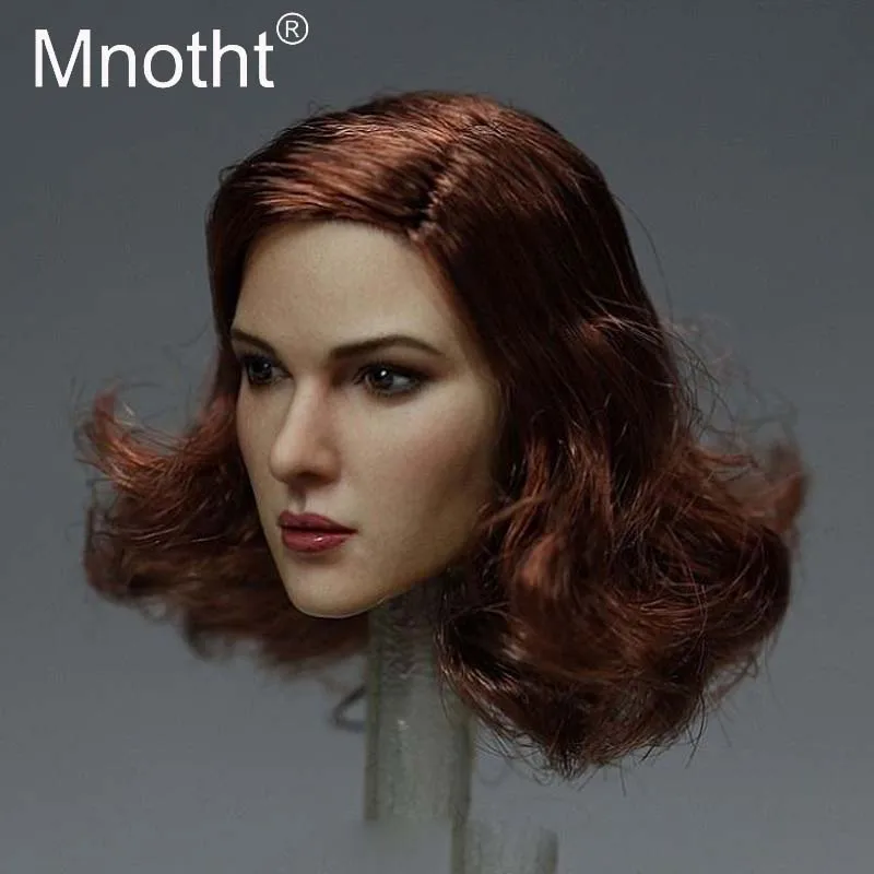 

Mnotht Toys Mnotht 1:6 Scale Female Head Carving Model KT011 Wertern Beauty Head Sculpt Toys Fit For PH/HT/VERYCOOL/TTL Body m3