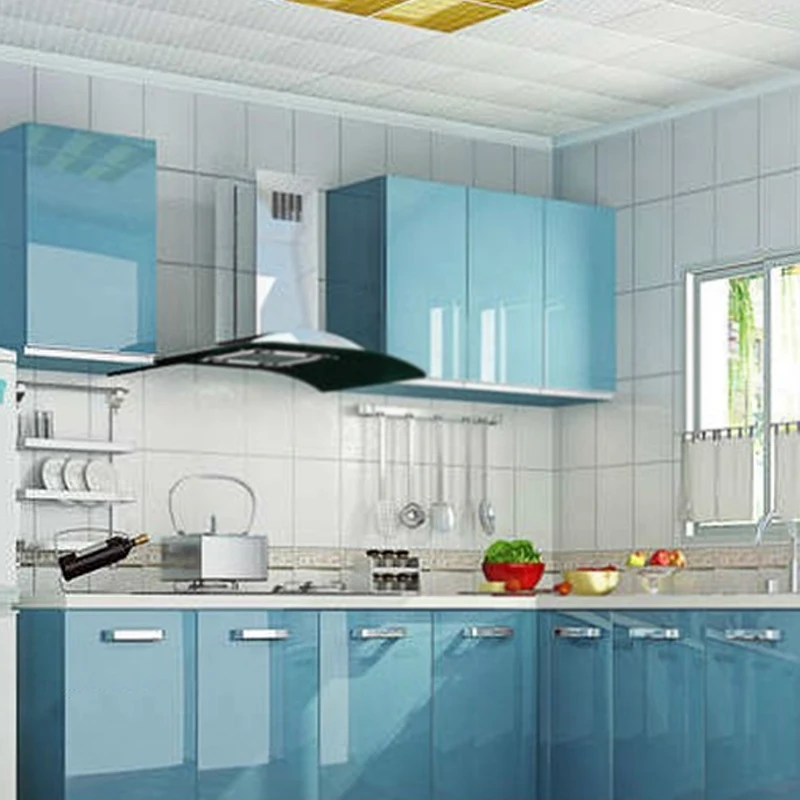 Декоративная пленка сделай сам самоклеящаяся из ПВХ для обновления мебели кухни