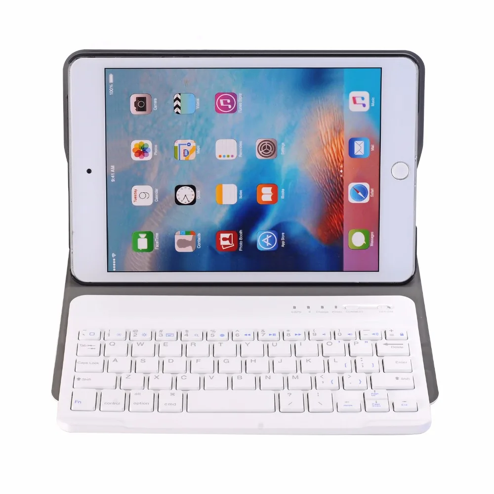 Чехол для iPad Mini 5 ультра тонкий Съемный беспроводной Bluetooth клавиатура чехол для iPad Mini5 Mini 5+ подарок