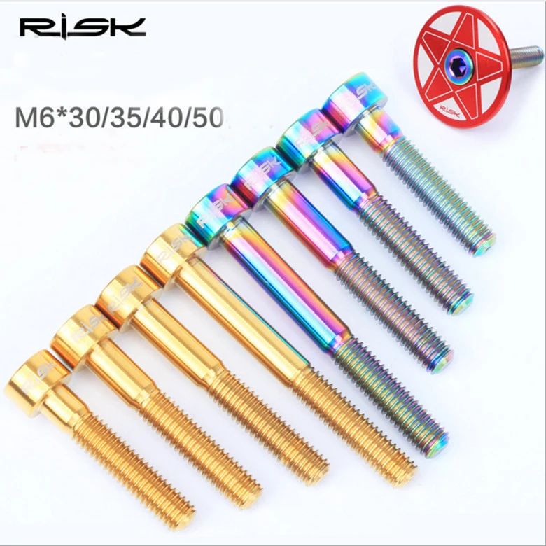 1 шт. титановый болт для велосипеда 1/8x30/35/40/50 мм|stem bolt|titanium bolts stemtitanium stem bolt |