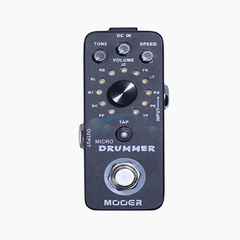 Mooer барабанная цифровая машина Guiatr педаль эффектов 121 барабанные удары|effect pedal|drum