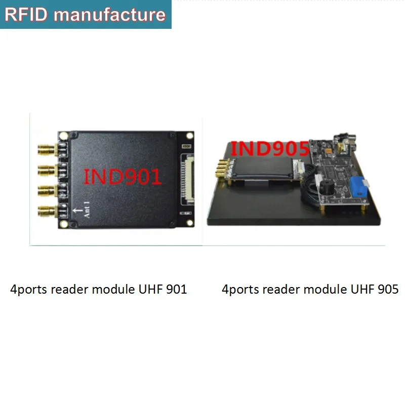 1 порт 4 порта 8 портов impinj r2000 uhf rfid считыватель модуль Дальний диапазон пассивный