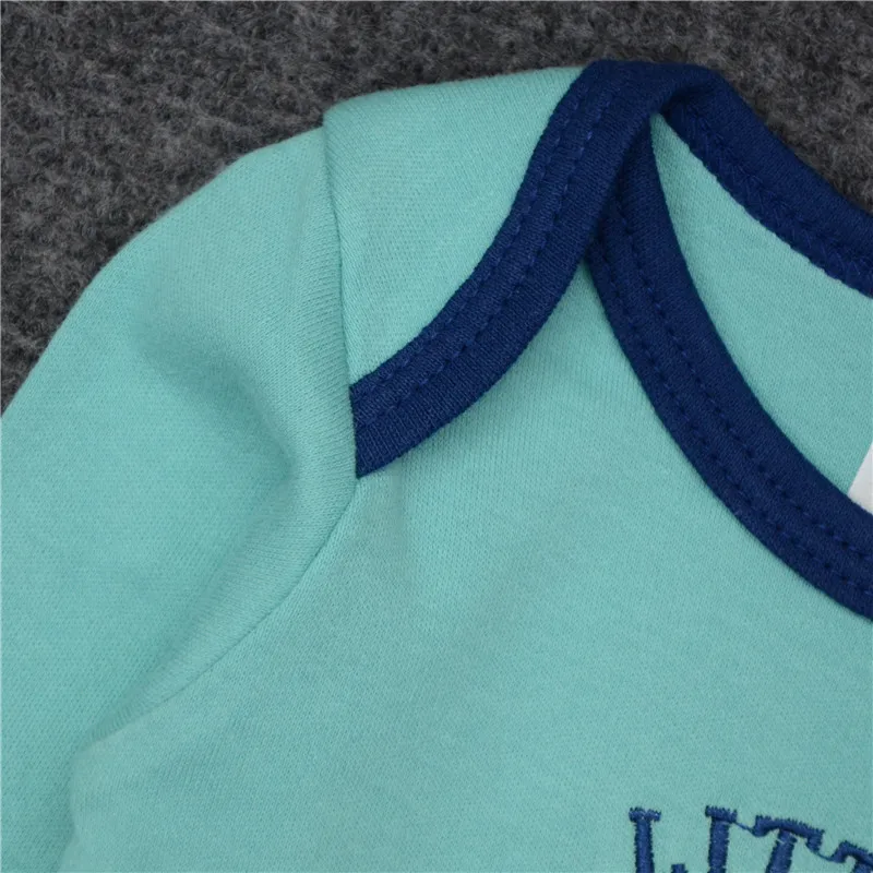 Near Cutest 3pcs/lot Winter Baby Romper Long Sleeve 100% Cotton Bebe Clothing Newborn Boy Clothes Infant Jumpsuit |