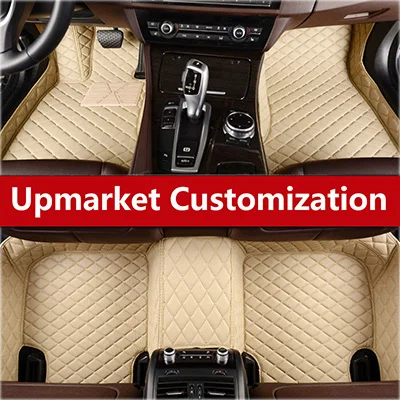 Пользовательские автомобильные коврики для renault kangoo fluence captur talisman широта все модели 3D авто Стайлинг сверхмощный любую погоду - Название цвета: Beige-A