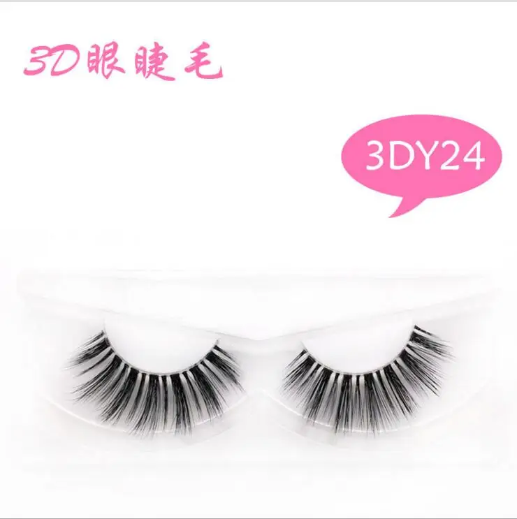 Mink Lashes 3D Eyelashes Invisible Band Natural Black False Eyelash Full Strip cilios Reusable y24 | Красота и здоровье