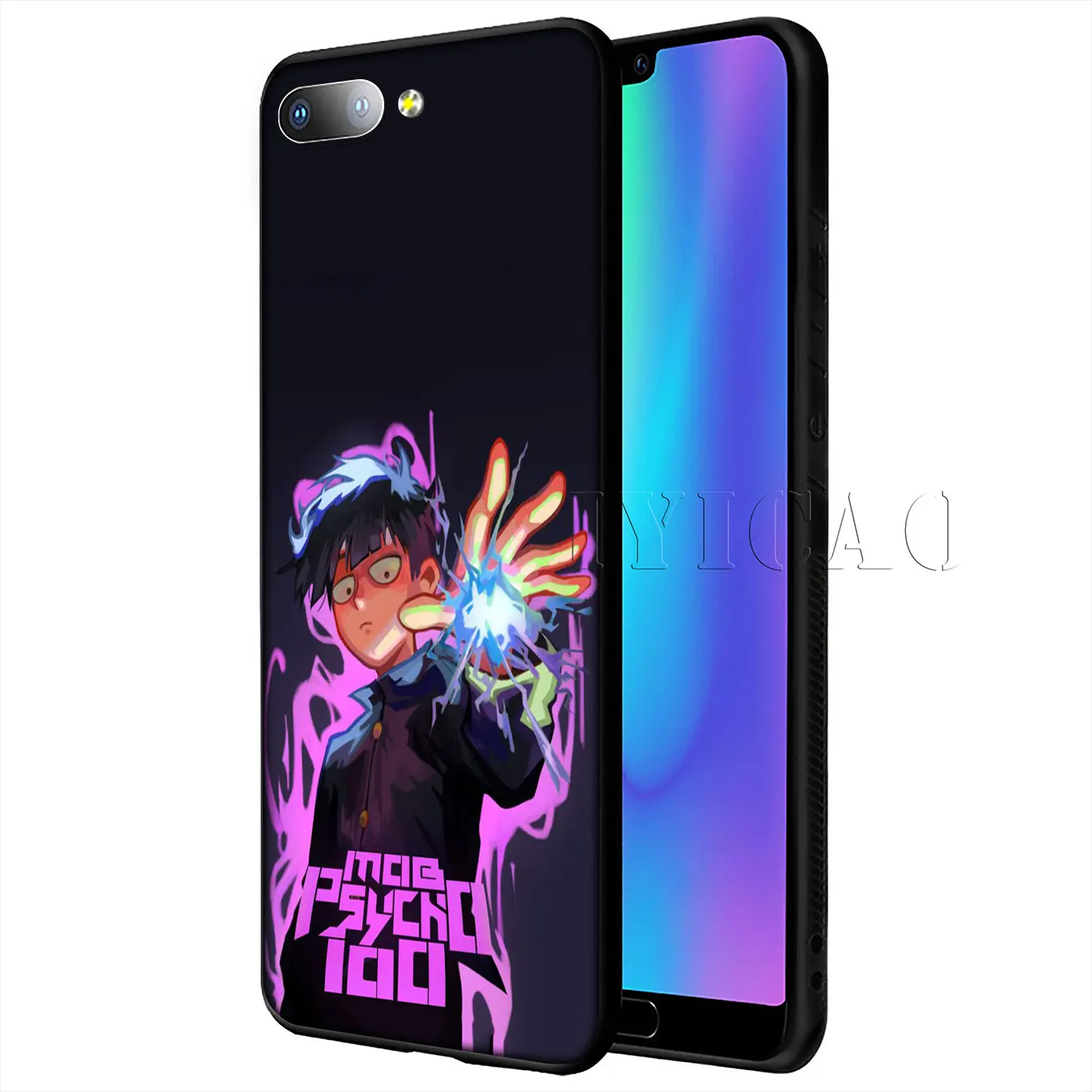 IYICAO Mob Psycho 100 мягкий силиконовый чехол для телефона Huawei Y9 Y7 Y6 Prime 2019 Honor 20 8C 8X 8 9 9X 10 Lite