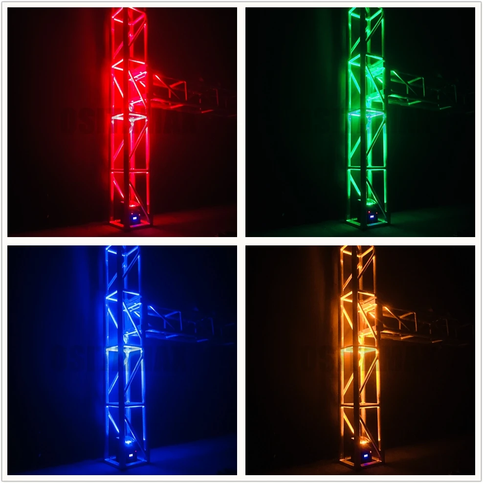 Fast shipping OSITAMAX DJ Par 4x18w RGBWA+UV LED Wireless Wash Uplight Light battery powered led par | Лампы и освещение