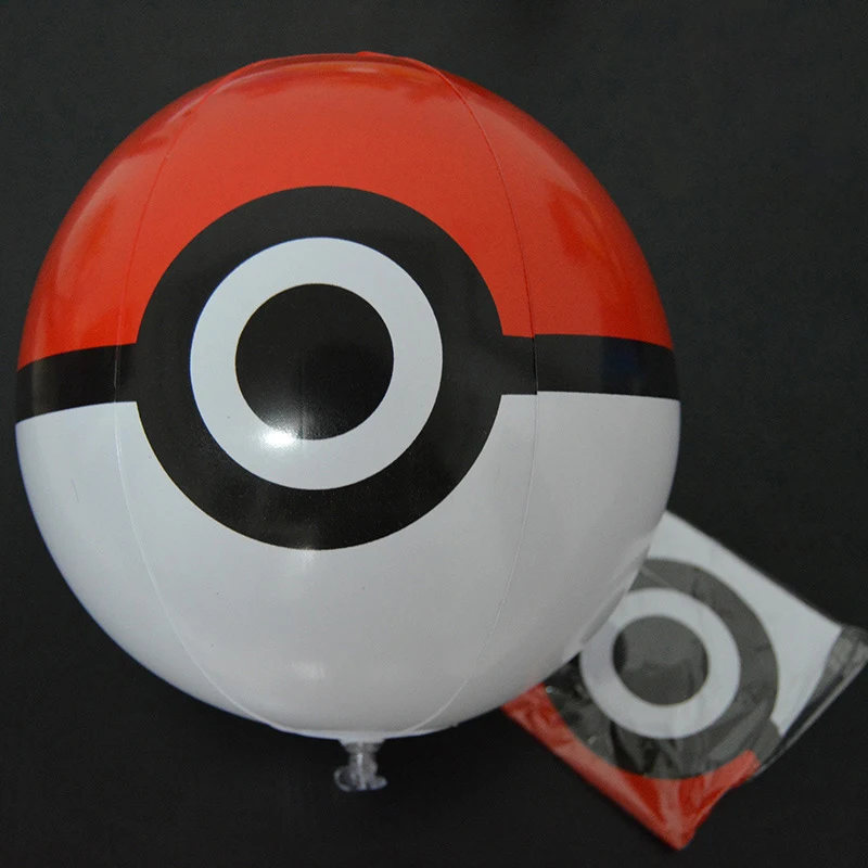 Надувной поплавок Poke Go mon 2 шт. 30 см для пляжа детей бассейна вечерние игрушки