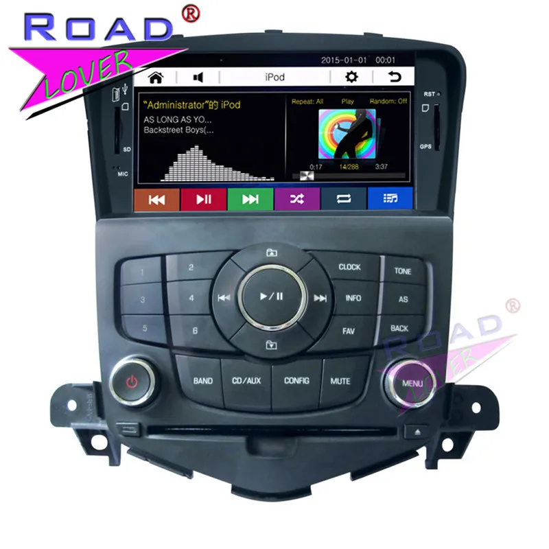 Автомобильный DVD плеер TOPNAVI Wince 6 0 двойной разъем 7 дюймов для Chevrolet Cruze стерео GPS