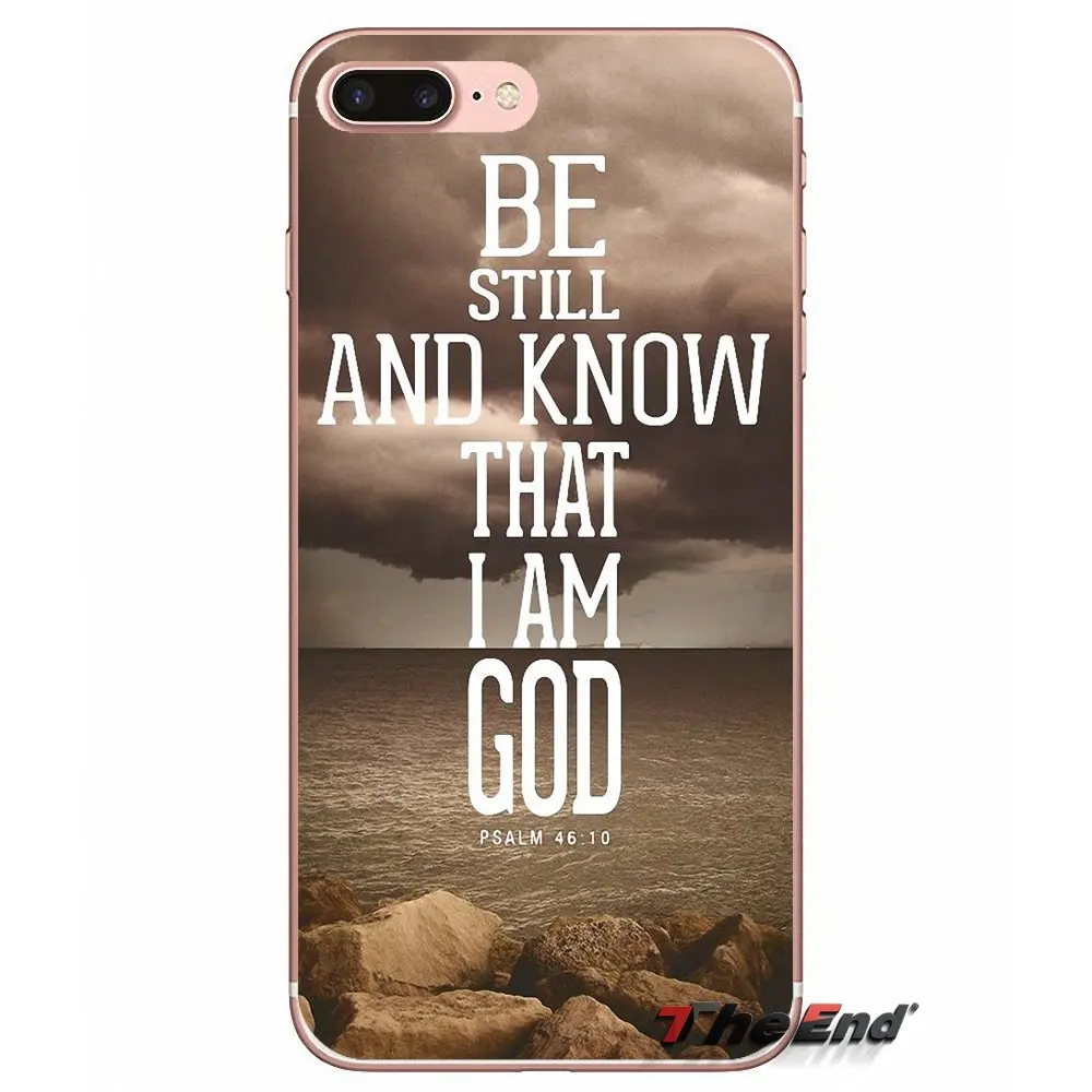 Для iPhone X 4 4S 5 5S 5C SE 6 6S 7 8 Plus Samsung Galaxy J1 J3 J5 J7 A3 A5 2016 2017 Psalms-это книга библейских цитат |
