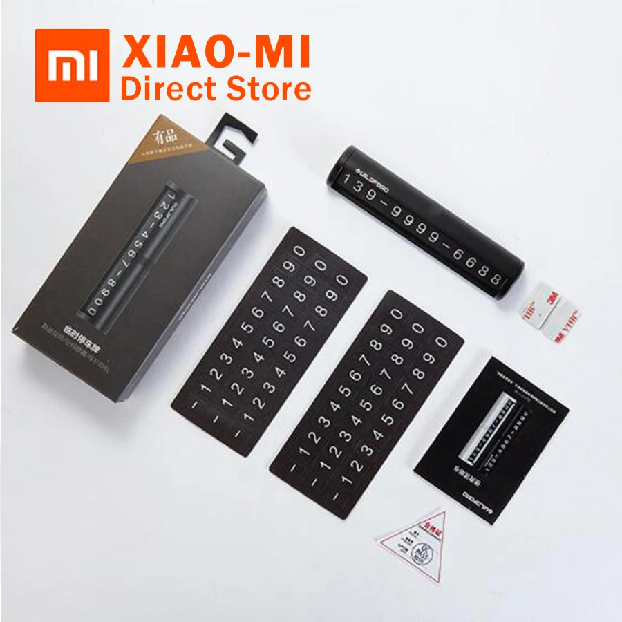 Новейшая Xiaomi UILDFORT временная остановка знак Creatives автомобильная парковочная