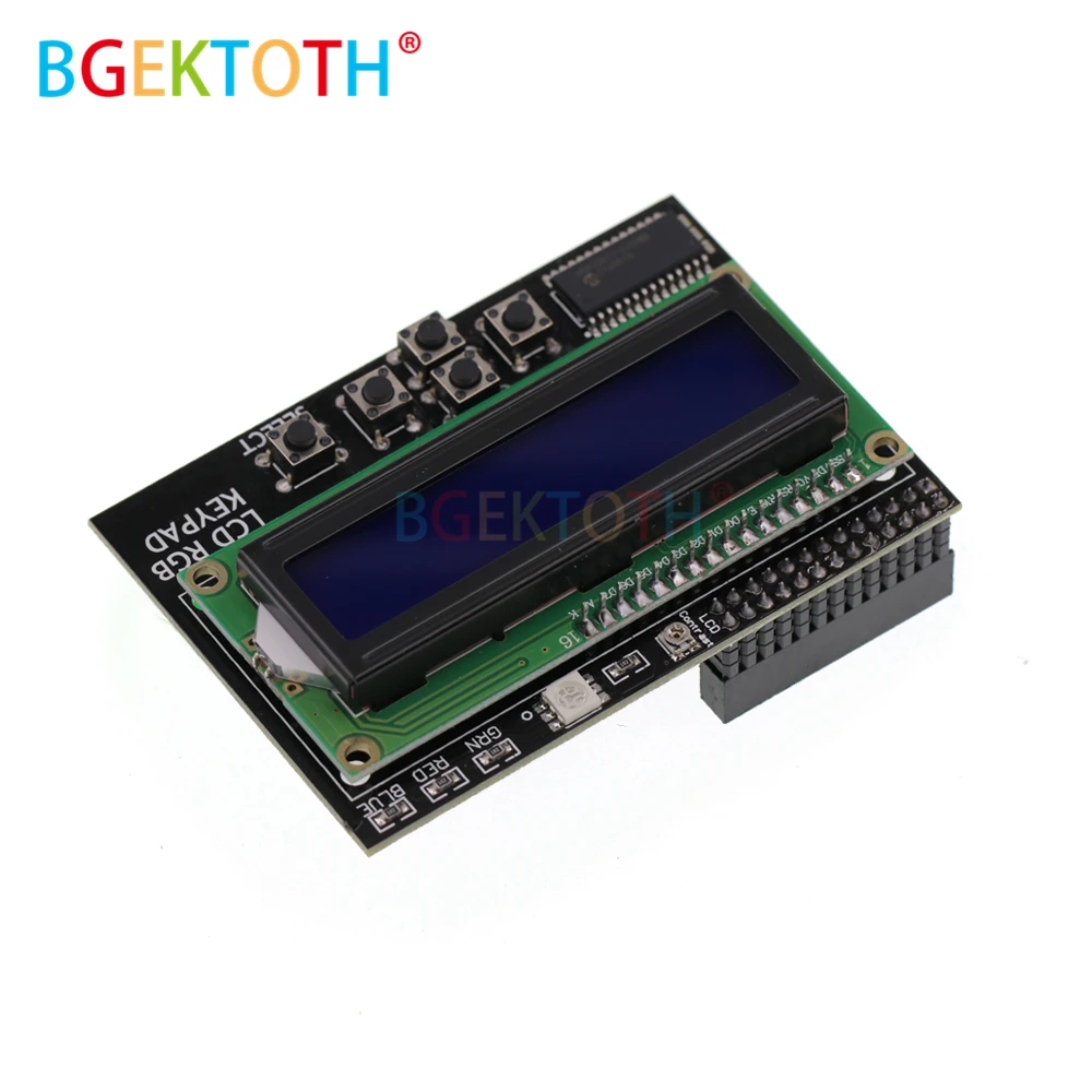 I2C IIC интерфейс RGB светодиодный экран LCD 1602 + клавиатура для Raspberry Pi | Инструменты