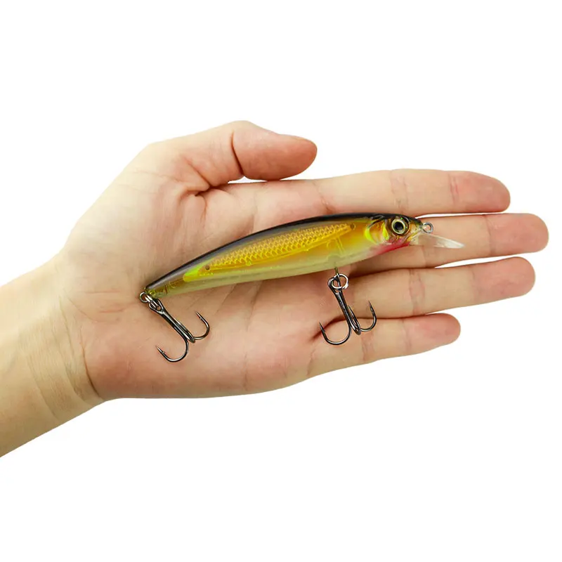 Erchang Лазерная блесна рыболовная приманка 11 3 см 12 г кренкбейт жесткая бас