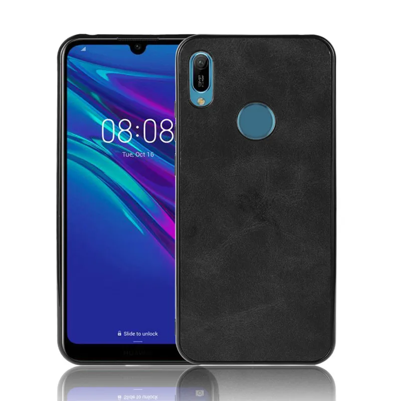 Huawei Y6 2019 чехол для телефона из искусственной кожи MRD-LX1 MRD-LX1F Y 6 Prime Y6Prime с откидной