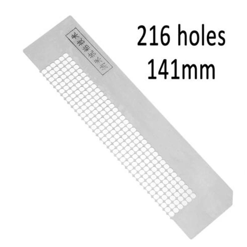 

DIY Tools Ruler For Diamond Painting Accessory Tools Paste Sticker Dotting Rhinestone Embroidery Point Anti stick Drilling Ruler