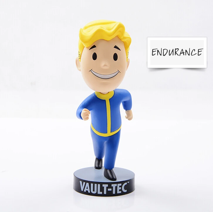 13 см Gaming Heads Fallout 4 vavle Boy TOY Bobbleheads Серия 1 фигурка животного Коллекционная модель игрушки brinquedos куклы