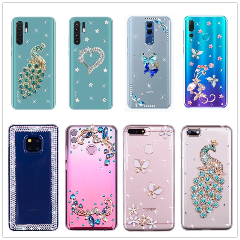 Прозрачный силиконовый чехол для Huawei P Smart Z 2019 телефона P30 P20 Pro Mate 20 Honor View 30 10