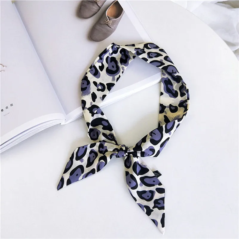 2018 Новый 90 * см 5 женские мягкие шелковые маленькие шарфы Professional Print платок шаль wrap