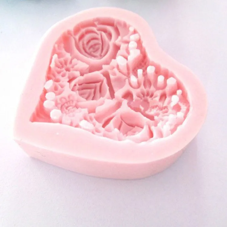 Сделай сам ко Дню Святого Валентина цветы Форма силиконовая форма для ручной