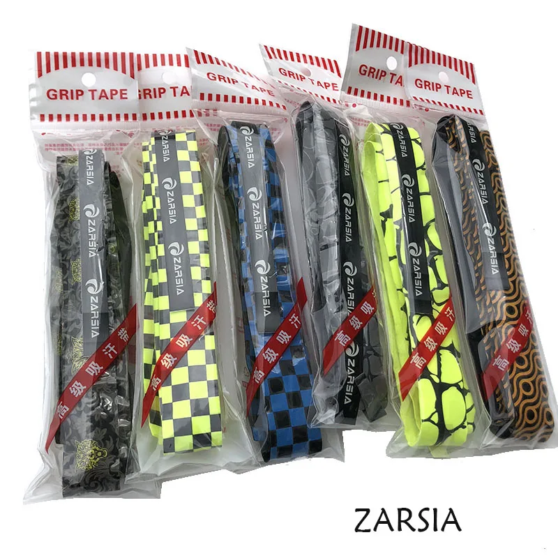 

20 pcs/lot ZARSIA EVA-keel Badminton Grip printing tennis rackets overgrips squash racket Sweatbands