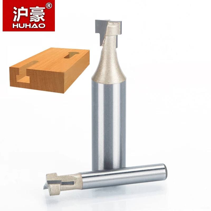 Фрезерные фрезы HUHAO 1 шт. 1/2 &quot1/4&quot хвостовик Т образной пазы долота для древесины
