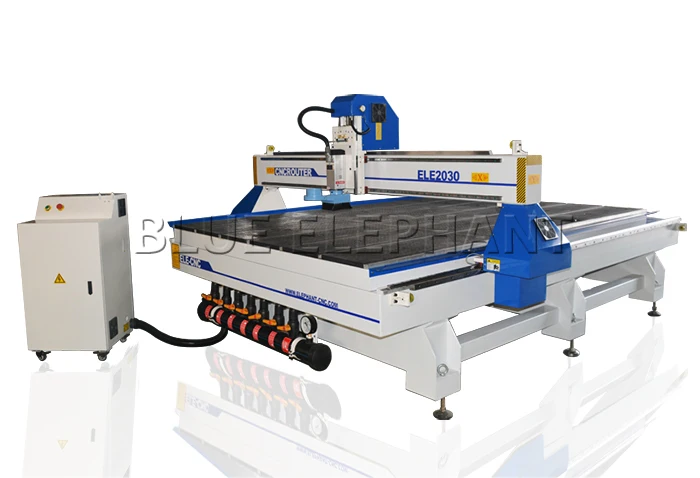 Сверхмощный деревообрабатывающий фрезерный станок 2030 с ЧПУ для дома хорошим