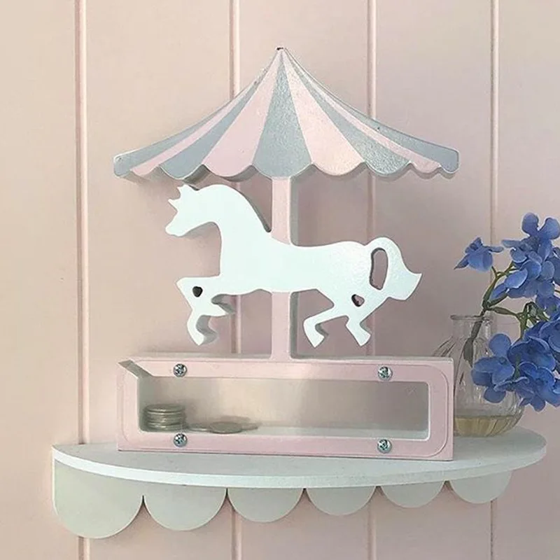 Креативные Деревянные красочные сберегающие банки в Европейском стиле