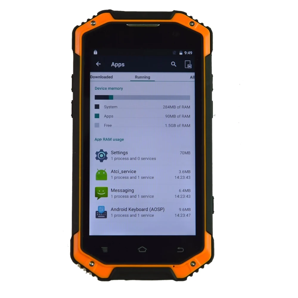 Двусторонний смартфон IP68 водонепроницаемый мобильный телефон Android 5 1 4 7