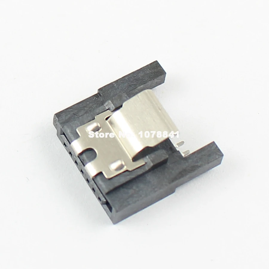50 шт. Sata 7 Pin SMT SMD прямой разъем адаптера для жесткого диска HDD|connector female|connector
