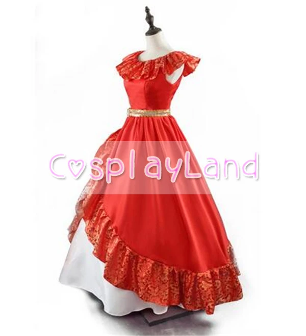 Платье принцессы Елены из авалора Карнавальный костюм для взрослых женщин