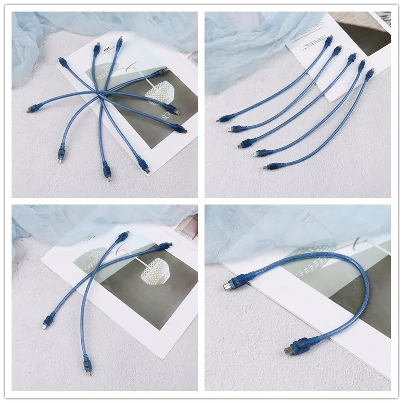 5 шт. 30 см USB 2 0 Mini b pin Male to Cable Cord High Speed| |