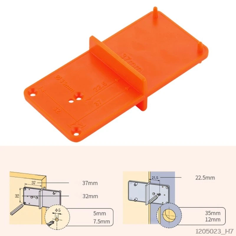35 мм 40 Шарнир отверстие сверление руководство локатор открывалка шаблон двери