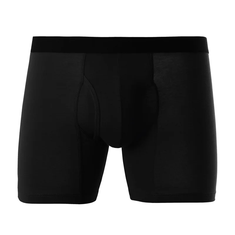 4 шт./лот хлопковые боксеры с длинными ножками мужское нижнее белье для геев Cueca