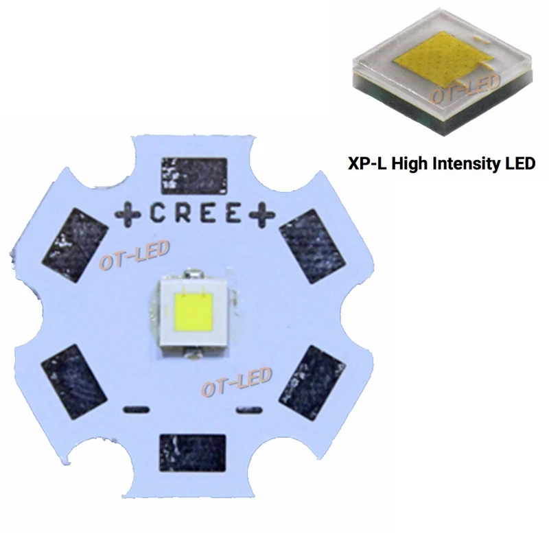 Новый светодиодный излучатель CREE 10 Вт XPL Hi XP L V5 V6 излучатсветильник холодного