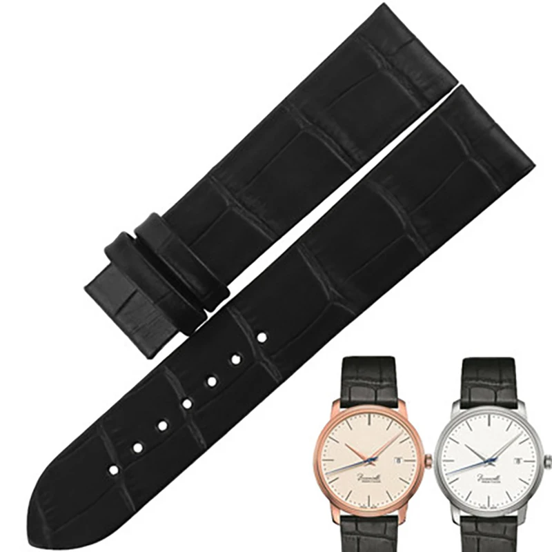 Женские ремешки ISUNZUN для часов Mido Baroncelli M027 браслет из натуральной кожи высокого