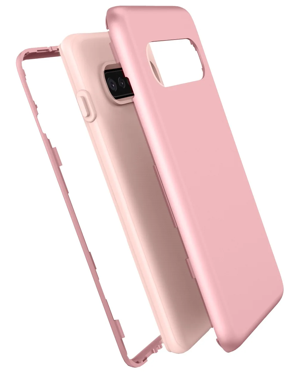 GKK роскошный модный чехол для Samsung S10 три в одном дизайн Мягкая Жидкая силиконовая
