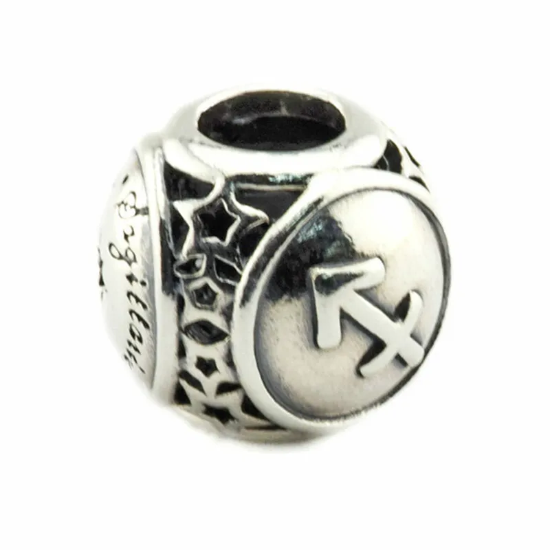 Подходит к подлинным браслетам Pandora осенняя коллекция серебряные бусины 925 пробы