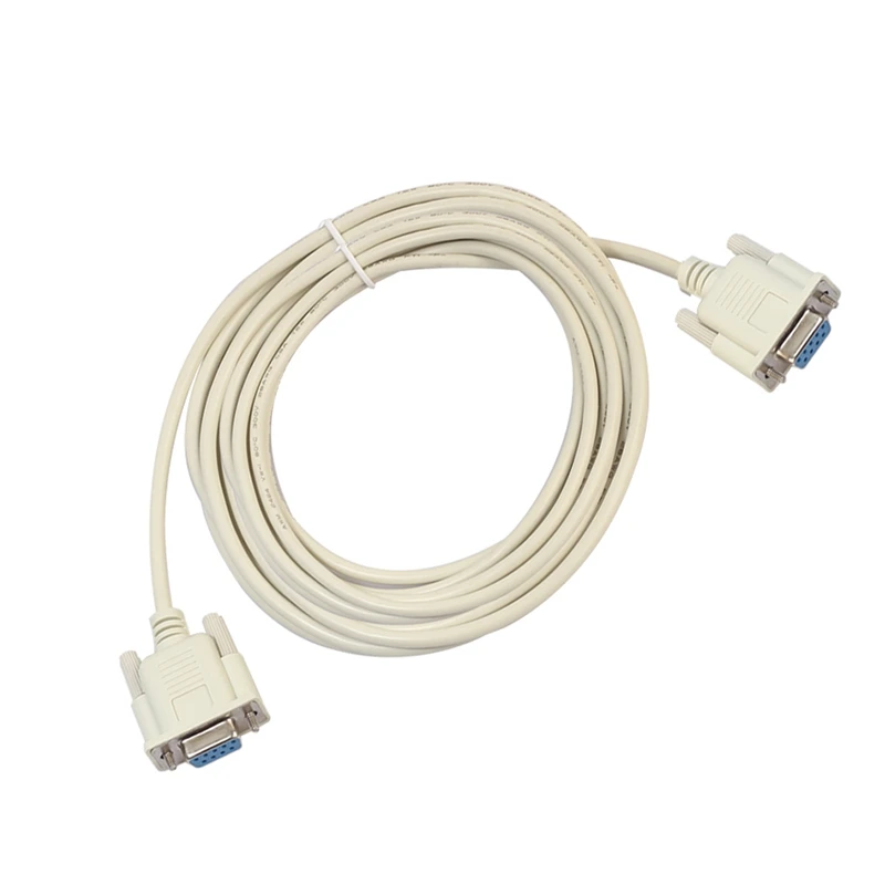 Серийный RS232 Null модемный кабель женский DB9 FTA перекрестное соединение 9 Pin COM Кабель